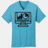 PC54V - Best Value 100% Cotton V-Neck Tee Thumbnail