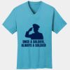 PC54V - Best Value 100% Cotton V-Neck Tee Thumbnail